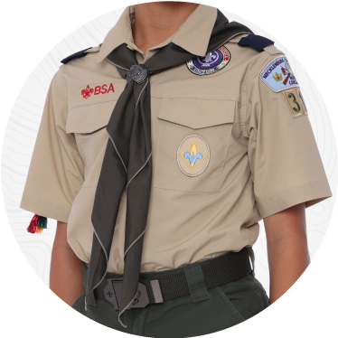 Tan Arrow of Light Class A shirt